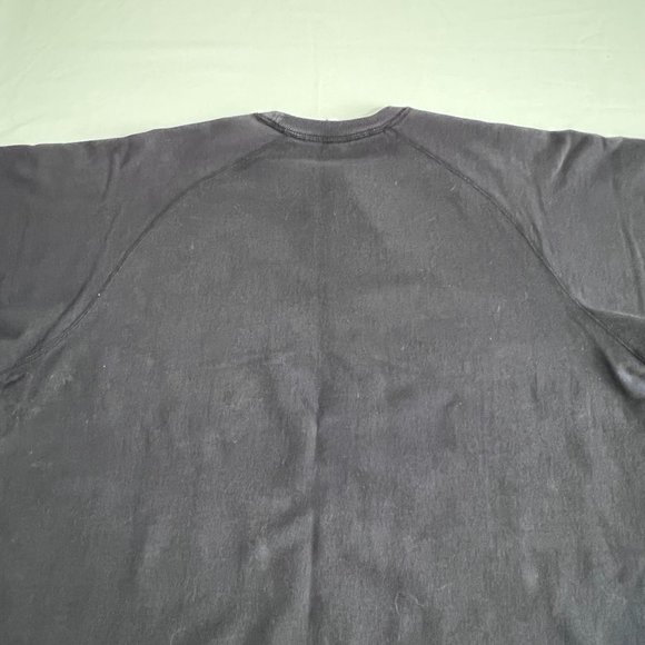 Tommy Hilfiger Navy Crew Neck Sweatshirt Mens XXL 2000's Era Graphic Print - Picture 9 of 12